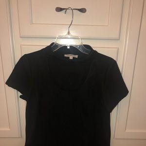 Boutique Faux suede top